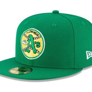 New Era Oakland Athletics A's Cooperstown Collection 59FIFTY Fitted Hat